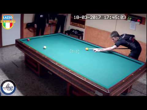 Capelluto vs Monteverde - Gara Interregionale 1/2/3 Cat. CSB Martino's Billiards (LT) 14/18Mar2017