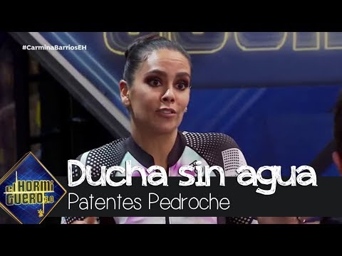 Cristina Pedroche se queda sin agua en la 'ducha portátil' - El Hormiguero 3.0
