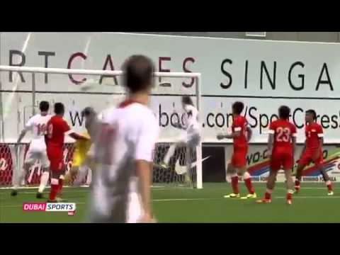 Thaer Bawab Singapore Vs Jordan 1 3 AFC  qualifiers highlights