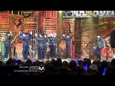 [MPD/직캠] 140904 SUPER JUNIOR - MAMACITA