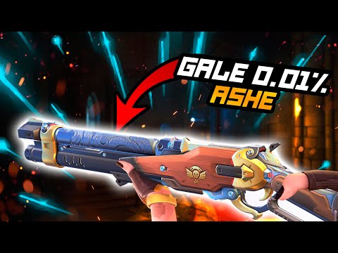GALE TOP 500 ASHE AND CASSIDY! 40 ELIMS! 20K DMG! [ OVERWATCH 2 ]