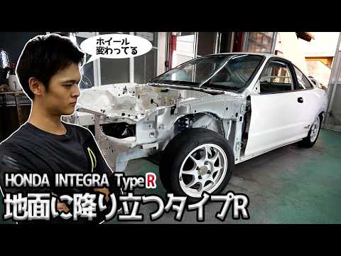 リフレッシュした足回りを組み立てる/ホイールはR純正を買いました【#08 Honda インテグラ タイプR】