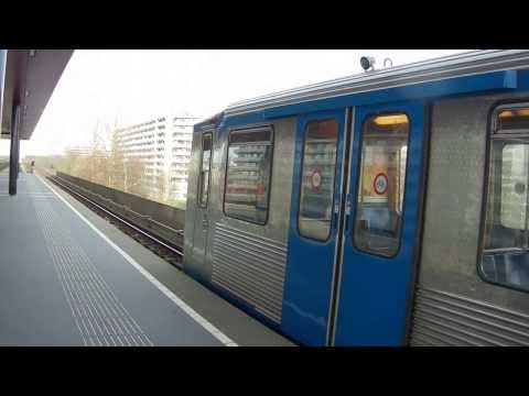 Metro's type M2/M3 Kraaiennest Amsterdam Bijlmer
