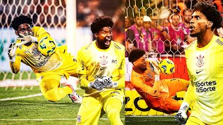 DEFESAS DE PÊNALTI EMOCIONANTE DO HUGO SOUZA 