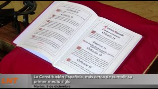La Constituci&oacute;n Espa&ntilde;ola, m&aacute;s cerca de cumplir su primer medio siglo