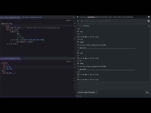 Playback – Interactive Programming and Print Debugging Reimagined (in Clojure)