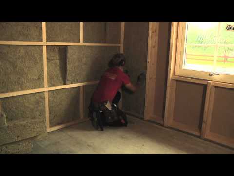 Hur gör snickaren - Isolering av yttervägg