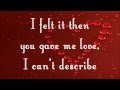 98 Degrees Because Of You Lyrics