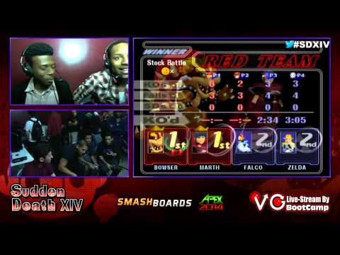 Sudden Death 14 - DJ Nintendo & The Moon Vs. Zanguzen & Jsex - SSBM Doubles
