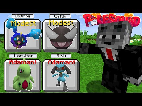 Meus Amigos da PokeSquad tem Pokémon MUITO FORTE então vou fazer VINGANÇA com Esse Time no Minecraft