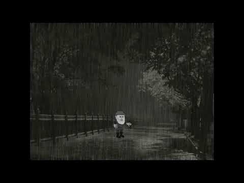 1 Hour of Rain Broken by Gnome Noises for Focus, Relaxing and Sleep