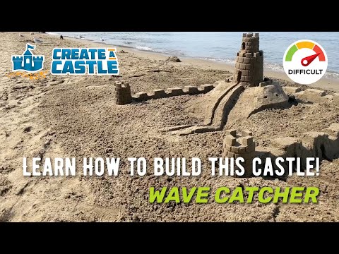 Create A Castle Wave Catcher Castle Lesson at Million Dollar Beach in Lake George, New York