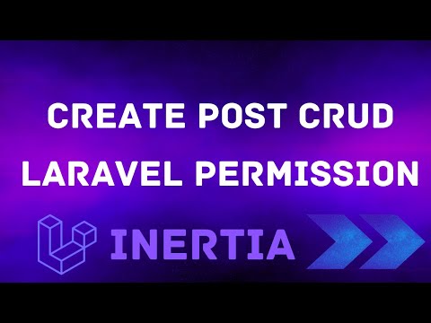 Laravel Permission with Inertia Set up the Project