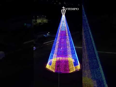 Minas Gerais inaugura maior árvore de Natal de Nossa Senhora Aparecida do mundo