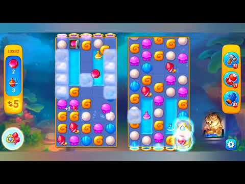 Fishdom,10392 level,no Booster - 10392 уровень, прохождение без бустеров.