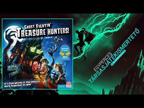 #125. Ghost Fightin' Treasure Hunters | Egyperces társasjátékismertető - Game-Obscura
