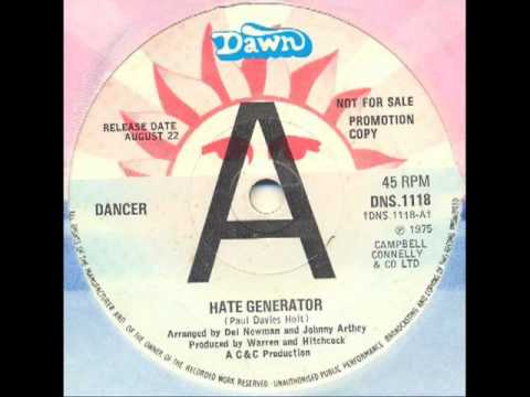 Dancer - Hate generator (UK glam prog pop)