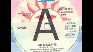 Dancer - Hate generator (UK glam prog pop)