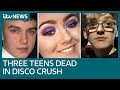 Three teenagers dead after ‘crush’ at St Patrick’s Day disco | ITV News