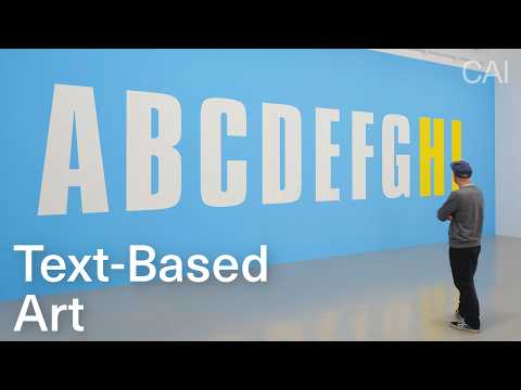 The Radical History of Text in Art (Explained Simply)