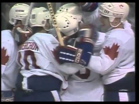 Canada Cup 1987 Final Lemieux goal