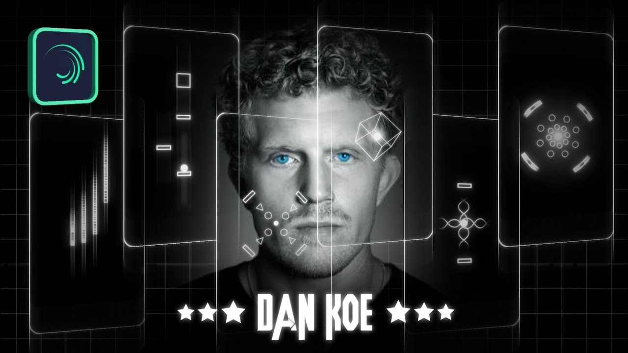 How to Edit Like Dan Koe - Create Animations Like Dan Koe in Alight Motion - Mobile Editing