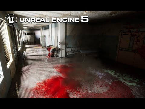 ⏱️Hospital of Horror - SPEED level DESIGN | Unreal Engine 5