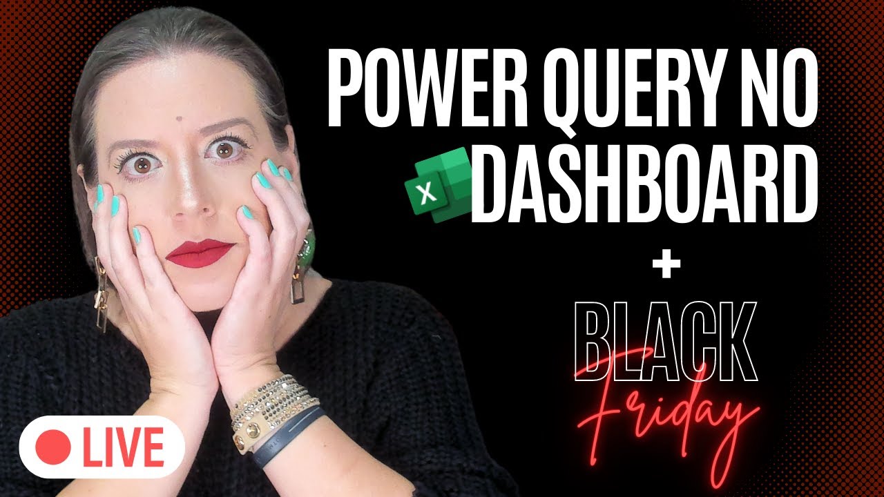 LIVE #339 - Como fazer Dashboard usando Power Query