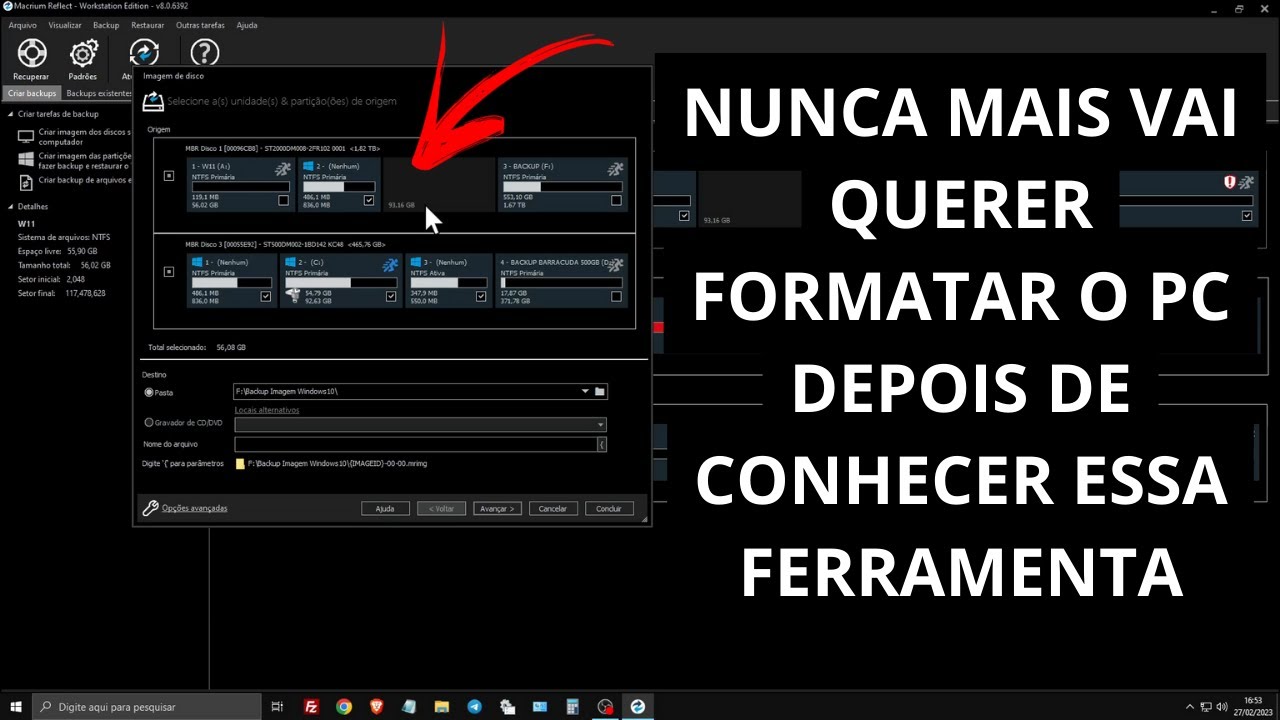 Backup Do Sistema Operacional: Como Criar Uma Imagem Do Windows 10/11 Usando O Macrium Reflect