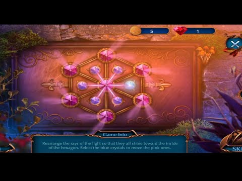 Crystal's rays puzzle:- Spirit Legends 4;- Finding Balance