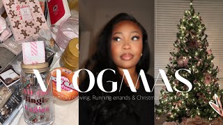 VLOGMAS: Day 3 | Potentially moving, running errands & Christmas party planning