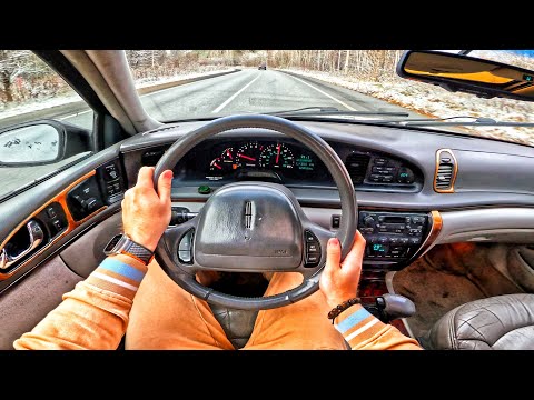 1995 Lincoln Continental 4.6 AT - POV TEST DRIVE