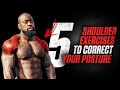 5 Shoulder Exercises To Correct Your Posture | Mike Rashid & Big Rob