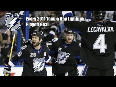 Every 2011 Tampa Bay Lightning Playoff Goal!