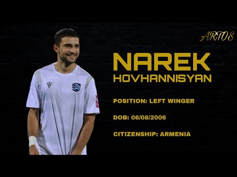 NAREK HOVHANNISYAN / LEFT WINGER / FC BKMA & ARMENIAN NATIONAL TEAM U21