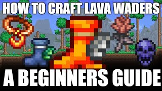 How To Craft Lava Waders - A Terraria Beginner's Guide