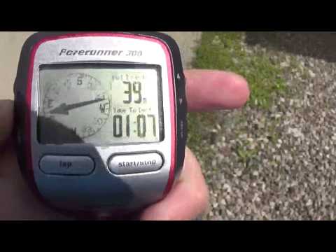 How To Use "Locations" Feature on GARMIN Forerunner 305
