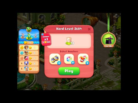 Gardenscapes Level 2684