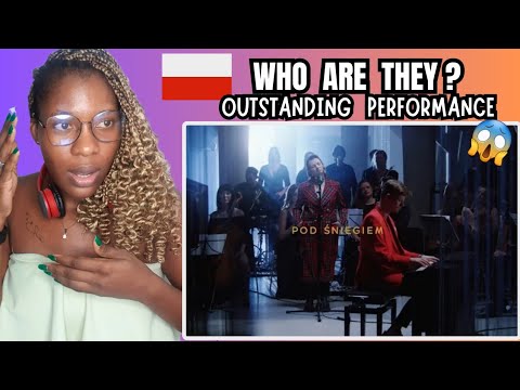 African Reacts to  Polish Music – pawbeats ft. sara – Pod Śniegiem