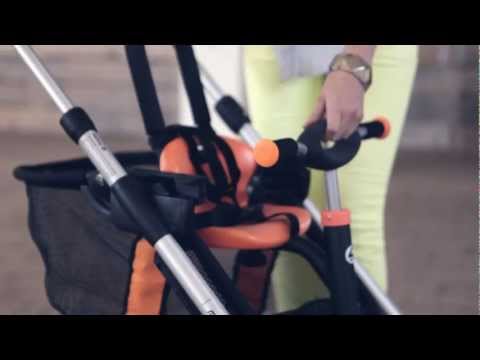 Mutsy 4RIDER LIGHTWEIGHT : with carry cot and different seat inserts