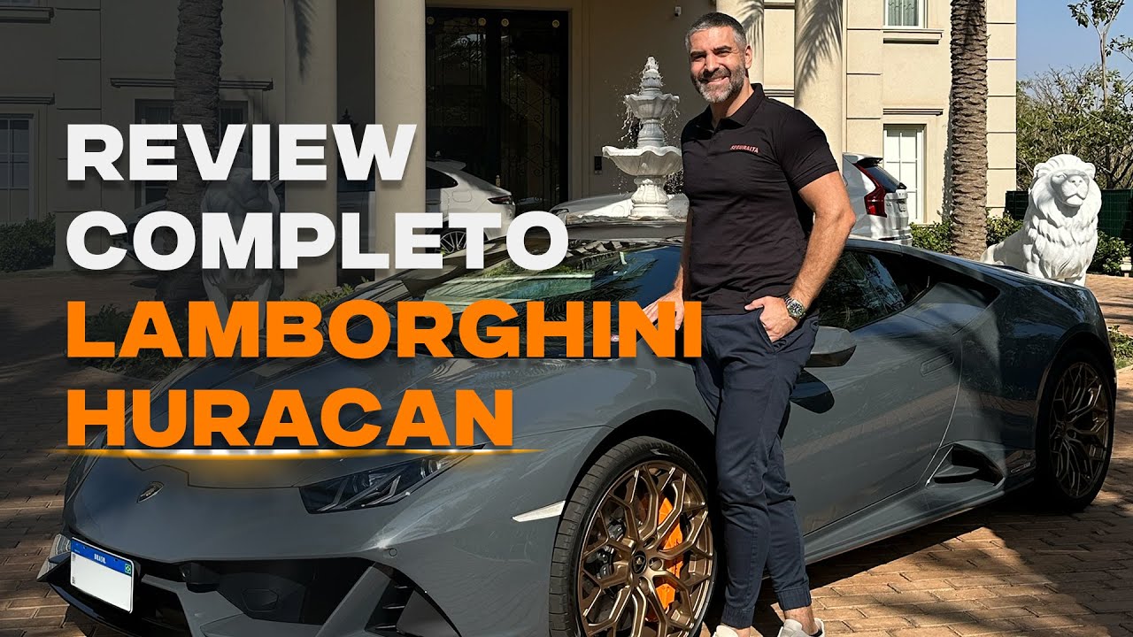REVIEW COMPLETO DA MINHA LAMBORGHINI HURACAN EVO LP640 - 0 A 100KM EM 2.9S! I REINALDO ZANON