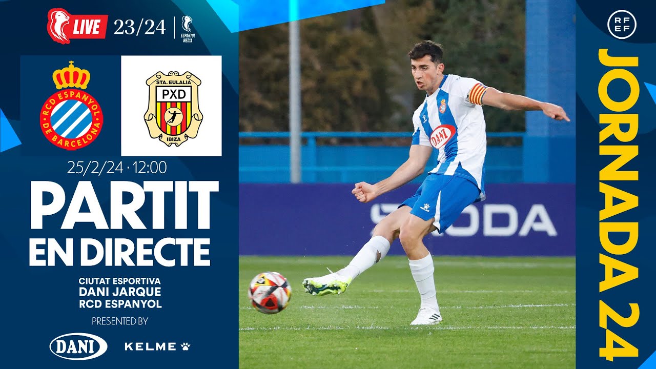 Espanyol B vs Peña Deportiva — Jornada 24 (2ª RFEF)