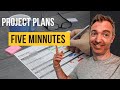 How To Make An Awesome Simple Project Plan In 10 Minutes Or Less