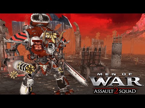 ULTIMATE MOD WARHAMMER 40K: Legion of Khorne vs Imperial Guard! - Men of War: Assault Squad 2