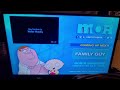 Family Guy Closing Credits September 19 2001