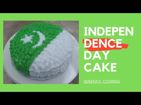 Independence day cake/Azadi mubarak/Adeena's Cooking