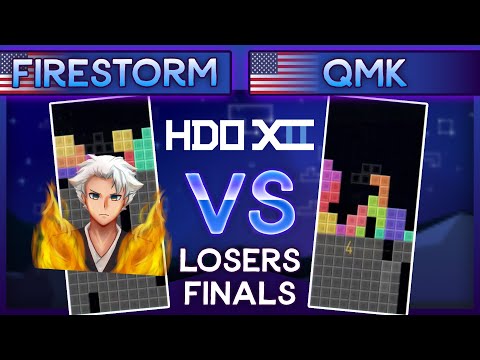 Hard Drop Open 12 - FireStorm Vs. QMK - Losers Finals TETR.IO Tournament