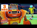 Blaze Uses ROBOT POWER On Rescues Missions ️ 3 HOUR MARATHON Blaze And The Monster Machines