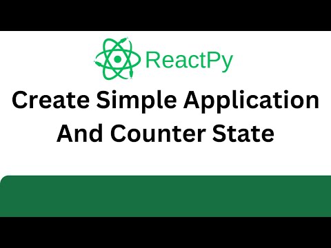 Reactpy Tutorial Create Simple Application And Explore