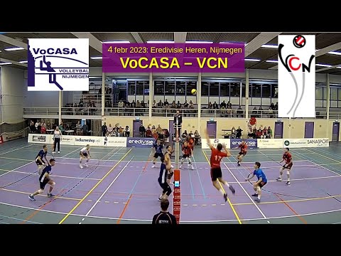 2023-02-04 VoCASA - VCN (samenvatting,10 min) Eredivisie Heren Volleybal